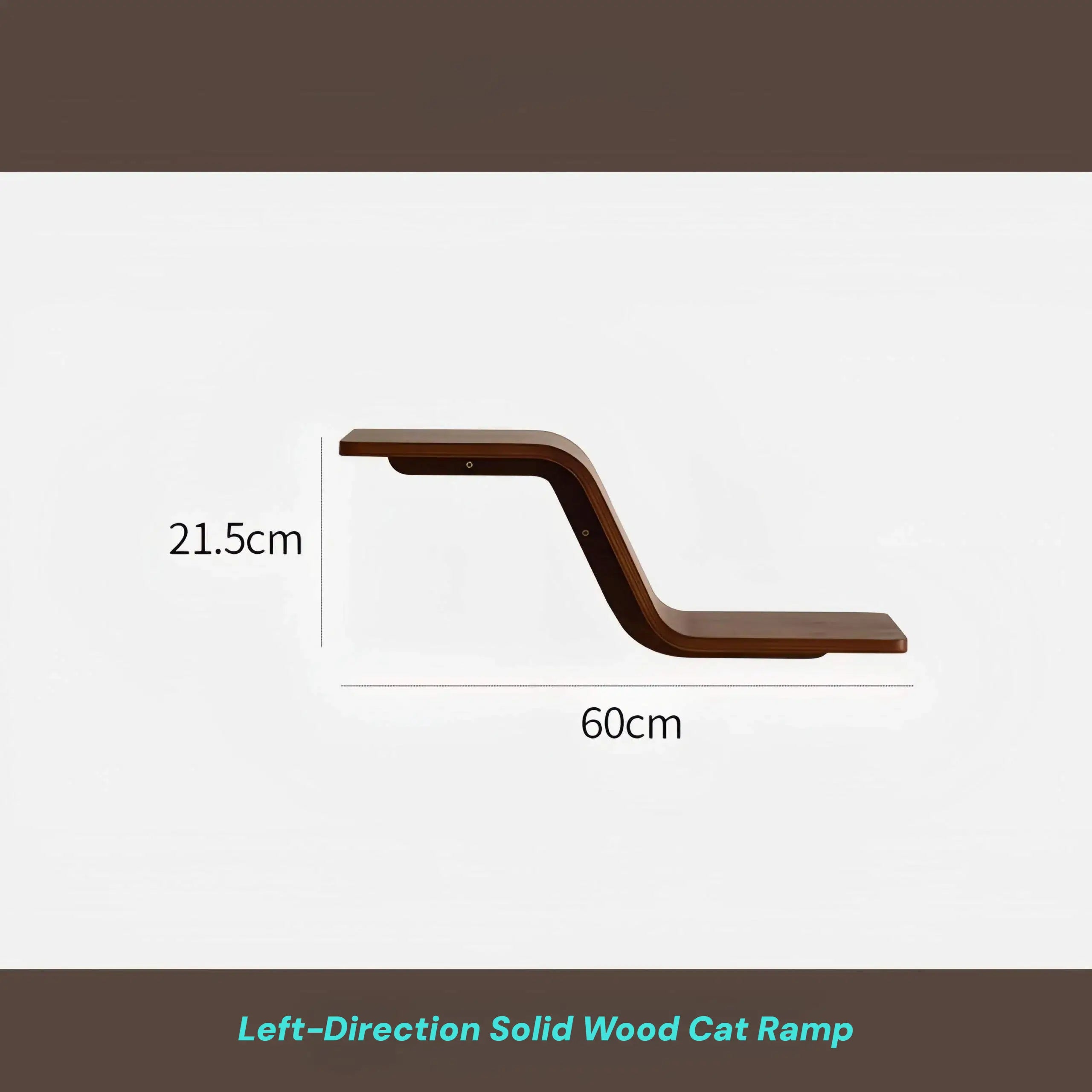 Zoiazoo Wall-Mounted Solid Wood Cat Wall System – Space-Saving Home Cat Climber with Moon Bed, Sun Pod, Steps, Slide, Ladder, Scratching Post & Cat Run