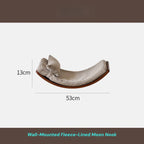 Zoiazoo Solid Wood Wall Cat Step – All-Season Wall-Mounted Cat Bed & Jump Platform, Space-Saving Home Climbing Shelf